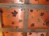 Copper ceiling detail